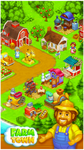 Farm Town v4.11 MOD APK (Unlimited Money, Gems) apktrends.com