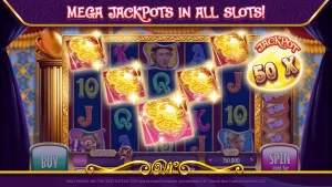 Willy Wonka Vegas Casino Slots MOD APK 180.0.2079 (Unlimited Coins)apktrends.com